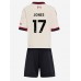 Maillot de foot Liverpool Curtis Jones #17 Extérieur vêtements enfant 2025-26 Manches Courtes (+ pantalon court)